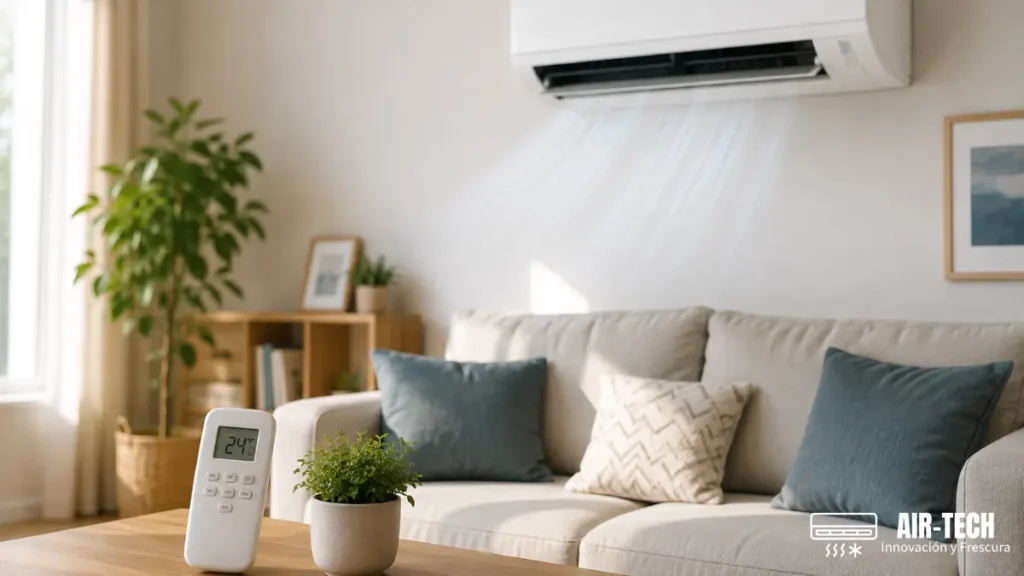 Temperatura ideal del aire acondicionado en verano e invierno